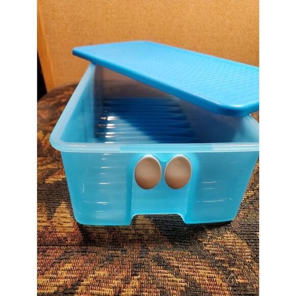 Tupperware Rectangle Blue Fridgesmart Container - Picture 6 of 6